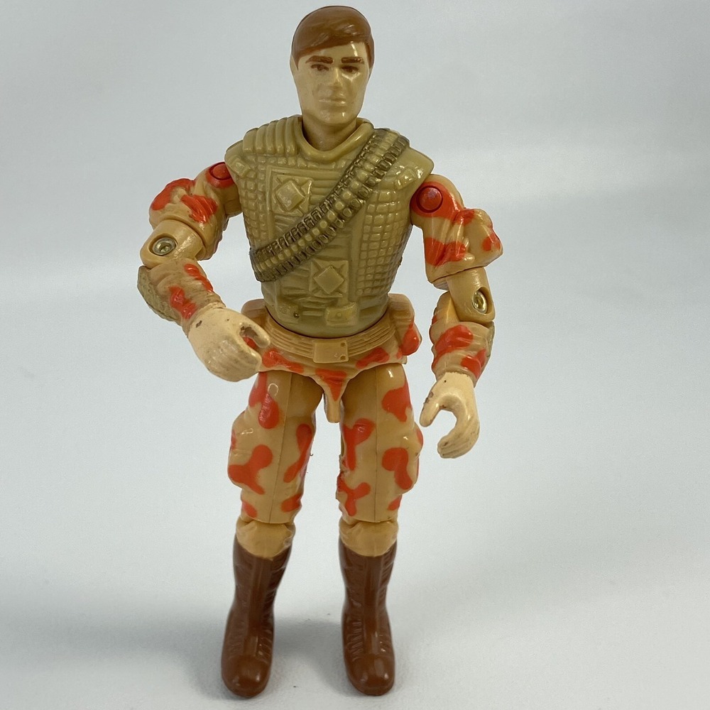 Vintage Hasbro 1988  G.I. Joe ARAH SPEARHEAD (v1) 3¾" Action Figure Tight Arms